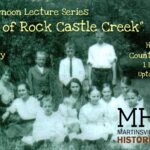 Sunday Afternoon Lecture Series: The History of Rock Castle Creek