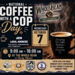 Coffee with a Cop at The Whole Bean Coffee House